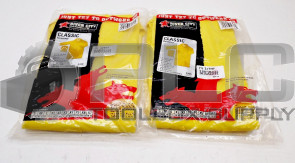 LOT OF 2 NEW MCR SAFETY 230CX3 CLASSIC RAINWEAR 3X YELLOW 