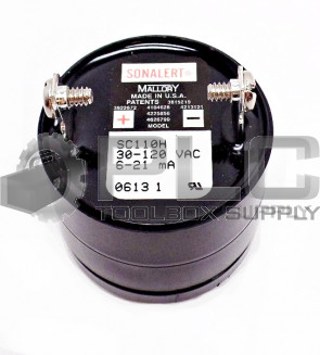 NEW MALLORY SONALERT SC110H ALARM TRANSDUCER 4.5KHZ 80DBA 120V