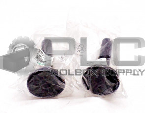 LOT OF 2 NEW SCHNEIDER ELECTRIC XVD C02 PLASTIC MOUNTING TULIP W/ 100MM TUBE