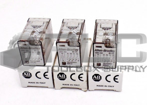 LOT OF 3 NEW ALLEN BRADLEY 700-HC24A1 /D RELAY GENERAL PURPOSE 700HC24A1 SER.D