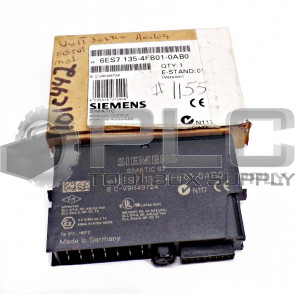 NEW SIEMENS 6ES7 135-4FB01-0AB0  MODULE ET200S 2AOU 15MM 6ES71354FB010AB0