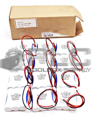 LOT OF 12 Ni-Cd BATTERY BATORAY INC. PS-AA/3 WH-84R RECHARABLE BATTERY PACK 