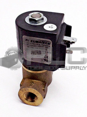 NEW PNEUMATECH VA-003110 ELECTRO VALVE 120/110V 60/50HZ 39VA 1/4IN NPT VA003110
