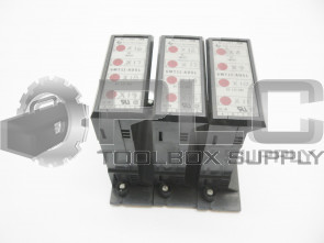 LOT OF 3 TEXAS INSTRUMENTS 6MT11-A05L INPUT MODULE 