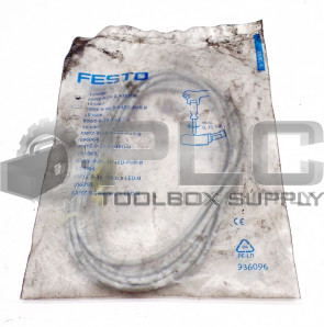 NEW FESTO ELECTRIC KMYZ-9-24-2.5-LED-B CABLE ASSY INPUT 6FT KMYZ92425LEDB