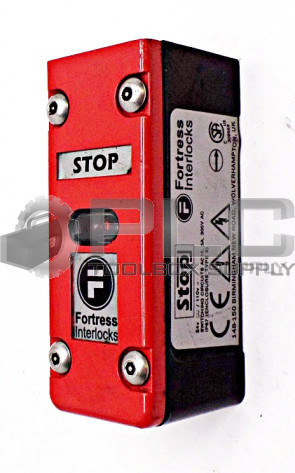 FORTRESS INTERLOCKS STOP IP67 SWITCH 24V/110V **READ**