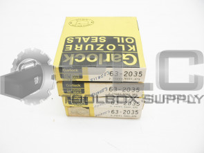 NEW LOT OF 4 GARLOCK 63-2035 OIL SEAL 