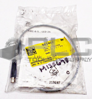 NEW FESTO ELECTRIC SME-8-S-LED-24 PROXIMITY SENSOR 3PIN 3M CABLE SME8SLED24