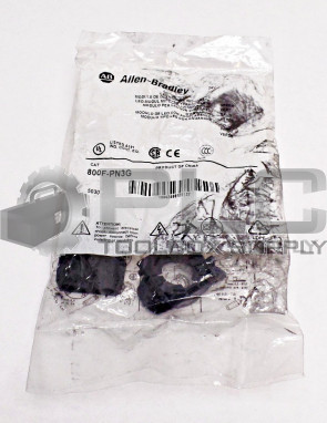 NEW ALLEN BRADLEY 800F-PN3G POWER MODULE INTEGRATED GREEN LED 24VAC/DC 800FPN3G