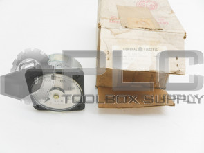 GENERAL ELECTRIC 50-103111FAZZ2 DC AMMETER 750-1250 R.P.M DB40