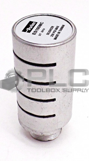 NEW PARKER SCHRADER BELLOWS ES100MC MUFFLER 1" NPT INLET