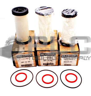 LOT OF 3 NEW WILKERSON MSP-95-992 PNEUMATIC FILTER ELEMENT COALESCING MSP95992