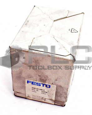 NEW FESTO ELECTRIC DSR-16-180-P SEMI-ROTARY DRIVE 16MM SHAFT DSR16180P