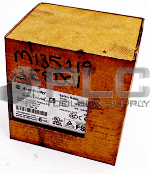 NEW ALLEN BRADLEY 440R-E21358 EXPANSION SAFETY RELAY MSR122E 440RE21358
