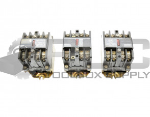 LOT OF 3 ALLEN BRADLEY 700-N400A1 SER. C RELAY 120V/60Hz 110V/50Hz