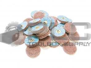 NEW LOT OF 32 STANDARD ABRASIVES 840312 BUFF & BLEND DISC 2" 51MM A MED 
