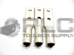 NEW LOT OF 3 3M 40156 COMPRESSION TERMINAL  LUG 