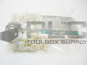 NEW BAG OF 100 PANDUIT JN314-412-C WIRE JOINTS 