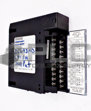 GE FANUC IC693MDL940H OUTPUT RELAY IC693MDL940 **READ**