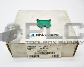 SEALED BOX DINNECTORS DN-T12GRN-A TERMINAL BLOCK 20A 600V / 1BOX = 100PCS