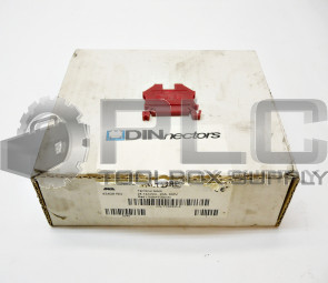LOT OF 75 DINNECTORS DN-T12RED-A TERMINAL BLOCK 20A 600V