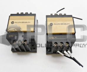 LOT OF 2 ALLEN BRADLEY 154-A11NB MOTOR CONTROLLER  SER. A