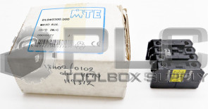 NEW MTE 01.040300.000 CONTACT AUXILIARY 2NO 2NC MAXO 01040300000