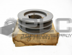 NEW IN BOX BROWNING 2TB48 BUSHING 2 GROOVE SHEAVE 5 5/16"