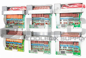 LOT OF 6 ALLEN BRADLEY 1746-IA16 SER C SLC500 INPUT MODULE *QTY*
