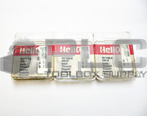 LOT OF 3 NEW HELICOIL R1185-6 THREAD REPAIR INSERTS SIZE 3/8-16 12/PK