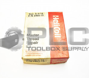 NEW HELICOIL 5402-12 MASTER THREAD REPAIR KIT SIZE: 3/4-16