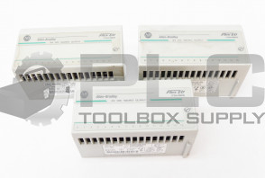 LOT OF 3 ALLEN-BRADLEY 1794-OB16 FLEX I/O OUTPUT MODULE SER A 1794-0B16
