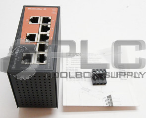 NEW WEIDMULLER IE-SW-BL08-8TX ETHERNET SWITCH