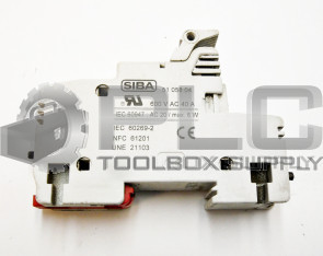 SIBA 51-058-04 FUSE HOLDER 690V 40AMP 6W 600VAC