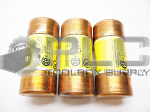 NEW LOT OF 3 BUSSMANN LPJ-60SP DUAL-ELEMENT TIME DELAY CLASS J FUSE