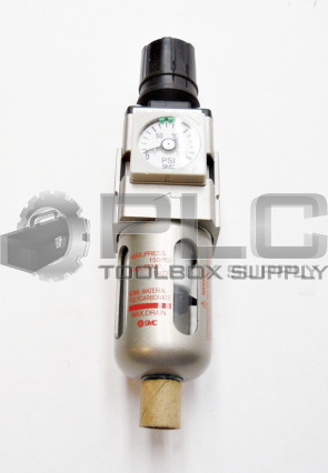 NEW SMC AW20-N02BE-CRZ FILTER REGULATOR