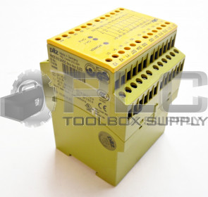 PILZ PNOZ X10 24VDC 6N/O 4N/C 3LED SAFETY RELAY 774709 144946 
