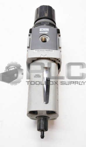 PARKER P32EA92EGMBNNP INLINE AIR FILTER DOUBLE REGULATOR ASSEMBLY