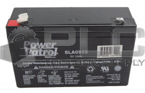 NEW POWER PATROL SLA0955 BATTERY NON-SPILLABLE 6V 10AH
