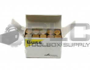 BOX OF 10 NEW BUSS FRN-R-4 FUSETRON CLASS RK5 FUSES, 4AMP 250V