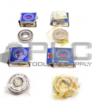 LOT OF 4 NEW NSK 6004ZZC3 BALL BEARINGS
