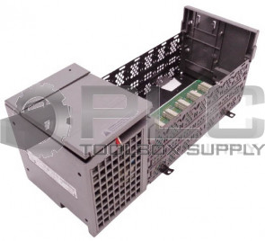 ALLEN BRADLEY 1746-P4 /A POWER SUPPLY w/ 1746-A7 /B 7 SLOT RACK *PARTS ONLY*