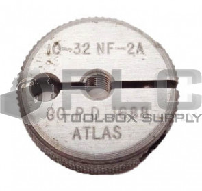 ATLAS 10-32NF-2A GO P.D. .1688 RING THREAD GAGE