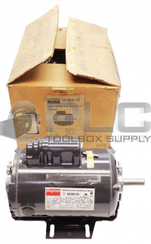 NEW DAYTON 5K901D BELT-DRIVE FAN & BLOWER MOTOR 3450RPM 1HP FR:56 C55CXBAF-4484 