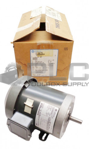 NEW GE 5K49KN4124 A-C MOTOR 1725RPM ¾HP FR:56C 208-230/460V 60HZ 3PH K258