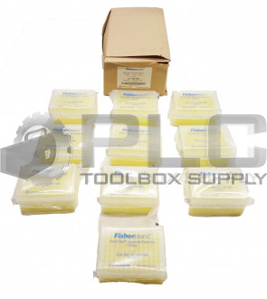 BOX OF 10 PACKS OF 96 NEW FISHERBRAND 21-197-8H REDI-TIP 1-200μL PIPET TIPS