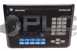 ALLEN BRADLEY 2711-B6C2 /B PANELVIEW 600 100-240VAC 50/60HZ 75VA 0.6-0.35A*READ*