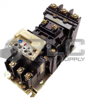 ALLEN BRADLEY 509-A0B /B STARTER 509-AOB CB236 w/ 592-A1EA /A OVERLOAD RELAY