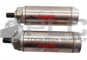 LOT OF 2 BIMBA 091 PNEUMATIC CYLINDERS
