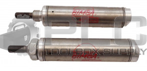 LOT OF 2 BIMBA 122-NR PNEUMATIC CYLINDERS